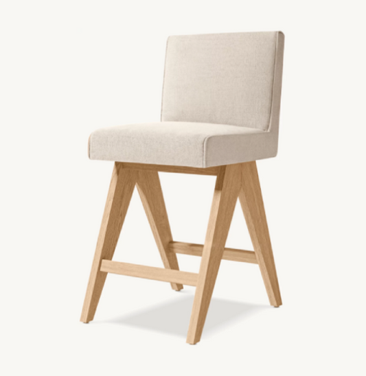 JAKOB FABRIC BAR & COUNTER STOOL